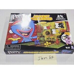 Poppy Playtime Advent Calendar 24 Days Surprises 12 Figures PhatMojo Huggy Set